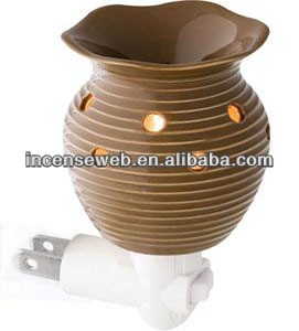 Ceramic Essential Oil Night Light Plug In Night Light Wax Warmer Light