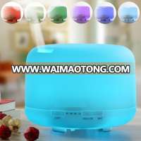 500ml Aromatherapy Essential Oil Diffuser Humidifier with 4 Timer Settings 7 LED Color Changing Night Light